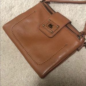 NWOT AUTH leather mini crossbody bag